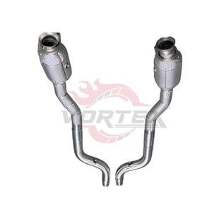 Tubo de Escape Universal Vortex para Jaguar F-Type, Acero Inoxidable 304, 1.5 mm de Espesor, Pulido a Espejo, Garantía de 24 Meses - Product Image 3