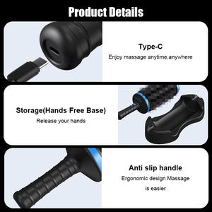 Masajeador Percutor Rodante 2026, 5 Niveles de Velocidad, Máquina Adelgazante Corporal, Reafirmante de Piel, Rodillo de Drenaje Linfático - Product Image 4