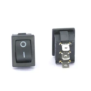 Hongju MR-1-120-C5N-BBA-E 6A 250VAC Ac Rocker Switch Marine ON-ON