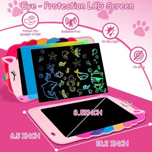 Bloc de Notas Digital para Niños, LCD, Autoadhesivo, Magnético, con Estuche, Estilo Pizarra - Product Image 3