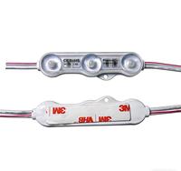 Module LED intérieur 3 lumières blanc chaud bleu 1,5W, étanche IP68, basse tension DC12V, avec garantie de 5 ans