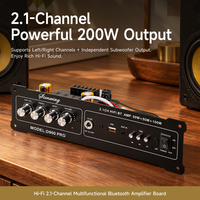 Papan Amplifier D900 PRO dengan Kontrol Bass Treble TPA3116D2 IC Asli Output Daya Tinggi Super Subwoofer