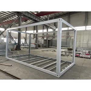 Flat Pack Light Steel Struktur 20ft Mobile Fertighaus Verwenden Sie Container House Frame zum Verkauf