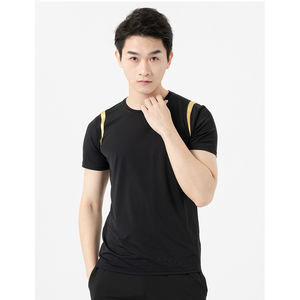 เสื้อยืดสำหรับผู้ชายเสื้อแขนสั้นสำหรับผู้หญิงเสื้อยืดสำหรับเดินเขาแห้งเร็วระบายอากาศได้สำหรับเล่นกีฬา - Product Image 3