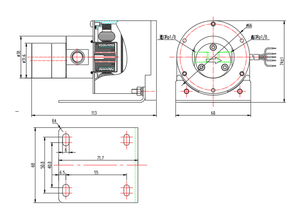 Fluidsmart 90-2700 ml mỗi phút Mini Gear bơm động cơ servo nước nhỏ Bơm chất lỏng SS316L cơ thể ổ đĩa từ vi bơm bánh răng - Product Image 5