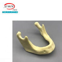 Moule en résine orthopédique médical et industriel en plastique imprimé en 3D, fabriqué en Chine, pour mandibule et maxilla dentaires, destiné à la pratique des implants