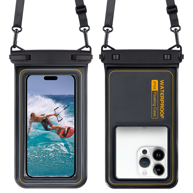 High Quality Sponge Floating Waterproof Cellular Phone Case Bag IPX8 Waterproof Pouch for Mobile Phone