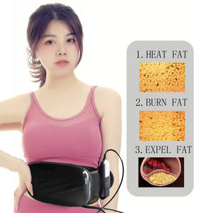 Beste schlanke vibrierende Taille Stütz gürtel Bauch Bauch Bauch Fett verbrennung Tragbare <span class=keywords><strong>Massage</strong></span> maschine für den Bauch - Product Image 2