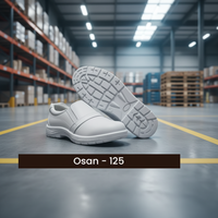 Sepatu Keselamatan Kerja Kulit Asli Pria Desain Tali Sepatu yang Tahan Lama Sol Kuat Nyaman Digunakan Sehari-hari Alas Kaki Industri