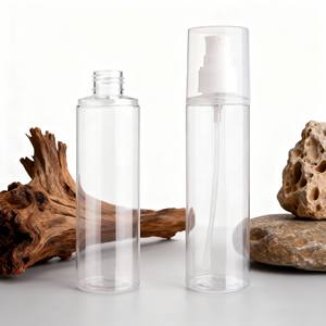 Personnalisation disponible 200ml conteneur d'emballage de voyage bouteilles de pulvérisation de brouillard d'emballage de <span class=keywords><strong>gel</strong></span> de bain avec au-dessus du chapeau - Product Image 1