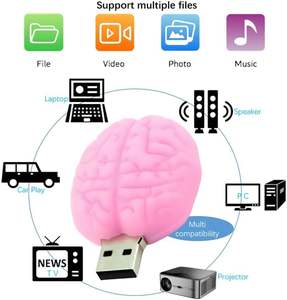 Clé USB 2.0 de 64 Go pour hôpital Organes humains Clé USB Poumon Coeur Estomac Cerveau Médecin Clé USB Memoria pour médecins - Product Image 6