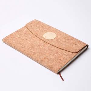 Custom Eco-friendly A5 Business <b>Journal</b> Notebook Inner FSC-Certified Cork Cover Gift Logo - Product Image 3
