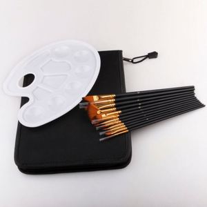 Juego de 15 Pinceles Profesionales para Artistas, con Cerdas de Nylon y Mango de Madera, Logotipo Personalizado, Empaque OEM, Modelo JB-B02 - Product Image 2
