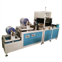 Machine de fabrication de sacs médicaux en PVC HF entièrement automatique, machine de fabrication de sacs en plastique pour sang et urine, machine de fabrication de sacs à fermeture éclair pour papeterie, pour le soudage