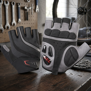 Gants de musculation respirants coupe-vent en cuir et gel à doigts entiers S-XXL - Product Image 3