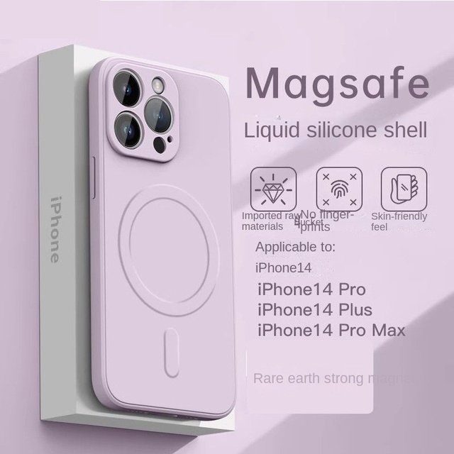 Waterproof Mobile Phone Cases for Apple for iPhone 15 11 12 13 14Plus Mobile Phone Case TPU Material Magnetic Grip Pc Phone case