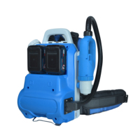 Pulvérisateur à froid ULV sans fil de 4,5 L alimenté par batterie, compatible avec les batteries de grandes marques d'outils électriques, pour la lutte antiparasitaire et la désinfection
