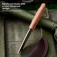 Couteaux à fruits droits multifonctionnels portables de haute dureté pour la survie en camping en plein air – Cadeau du fabricant