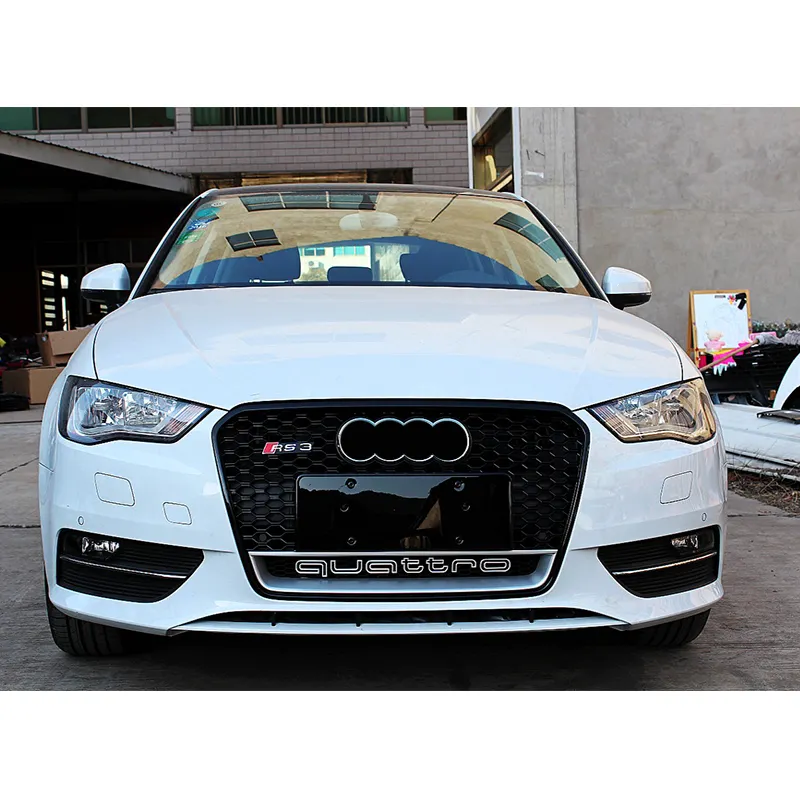 Mr586799 için Audi A3 8V ABS yükseltme Rs3 Grille 2013-2016