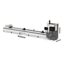 Machine de découpe laser de tubes carrés en métal à grande vitesse et économique, diamètre de 15 m à 160 mm