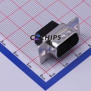 205204-4 D-Sub/VGA Connector Connector ( Gender: Female )( Total Number of PINs: 9P )( Mounting Type: Panel Mount ) - Product Image 2