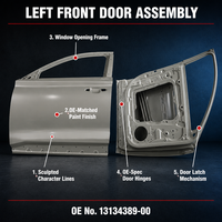 Ensemble de porte avant gauche 13134389-00 pour BYD Song PLUS