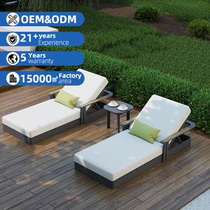 Moderne Outdoor-Sonnenliegen Poolmöbel Sonnenliege Strandliege Hotel-Poolliege Outdoor-Daybed Resort-Poolliege - Product Image 1