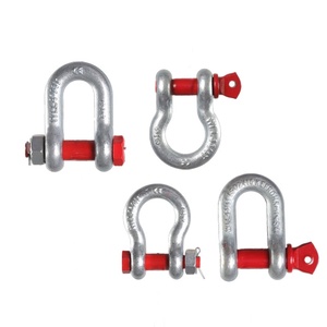 <span class=keywords><strong>G213</strong></span> G215 G2130 G2150 Acier forgé 3/8 1/2 5/8 Manille de grue galvanisée Manille d'arc en D - Product Image 2