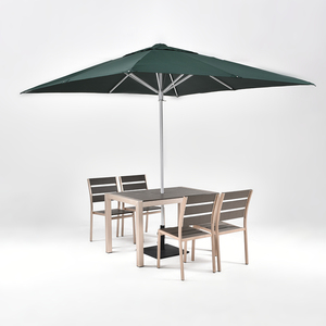 Coets, mesa y silla de restaurante de jardín al aire libre de aluminio <span class=keywords><strong>con</strong></span> sombrilla y sombrilla para mesa de restaurante al aire libre - Product Image 2