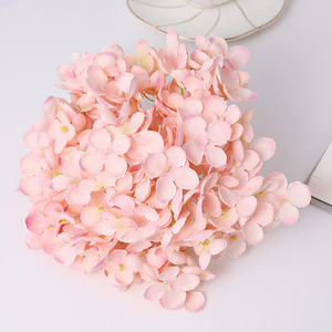 18cm barato seda artificial amarillo Hortensia flor tallos tela de seda para boda flor blanco rosa azul púrpura - Product Image 2