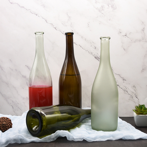Green Clear Brown Frosted Empty Wine <strong>Bottle</strong> 750ml Glass <strong>Champagne</strong> <strong>Bottle</strong> Wholesale - Product Image 3
