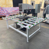 Machine de perçage automatique de verre à tête unique pour charnières et verre plat, prix usine