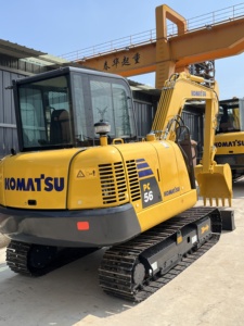 Excavatrice Komatsu PC56-7 PC55MR PC35 PC30MR 5 tonnes d'occasion en stock à vendre Livraison mondiale PC55MR-2 PC60-7 - Product Image 3