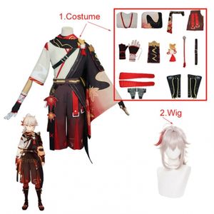 <span class=keywords><strong>Genshin</strong></span> <span class=keywords><strong>Impact</strong></span> Kaedehara <span class=keywords><strong>Kazuha</strong></span> Cosplay jeu Costume Anime vêtements ensemble bande dessinée Con - Product Image 3