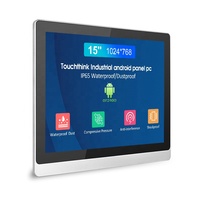 Panel PC Todo en Uno Industrial de 15 Pulgadas con Pantalla Táctil, Estilo Moderno, Marco Abierto, Computadora Android para Venta al por Mayor