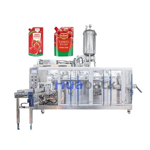 Nhà Máy Ban Đầu Huapack Premade Pouch Lỏng Rắn Làm Đầy Bao Bì Gói Máy Đóng Gói Cho Sữa Làm Đầy - Product Image 2