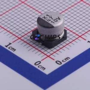 Condensador Electrolítico de Aluminio SMD UWX1A470MCL1GB, D6.3xL5.4mm 47uF 20% 10V 52mA-120Hz - Product Image 1