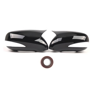 2x मिरर कैप आवास बाहरी दर्पण कैप कार्बन/ग्लॉस ब्लैक क्लॉस 2006-2012 8794a53411a0 8794a53411b1 - Product Image 2