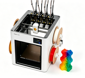 Snapmaker U1 4 Toolheads IDEX High Speed <b>3D</b> <b>Printer</b> 500mm/s Auto Filament Change 270x270x270mm Multi Color Desktop <b>3D</b> <b>Printers</b> - Product Image 1