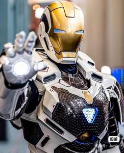 Traje de Iron Man <span class=keywords><strong>Súper</strong></span> Genial, Modelo 39, Disfraz de Robot Usable, Espuma EVA, Versión para Adultos, Halloween, Actuaciones en Escenario - Product Image 4