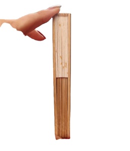 Chinese Red Mini Japanese Foldable <b>Handheld</b> <b>Fan</b> Bamboo DIY Wedding Decoration for Kids Business Gift - Product Image 6