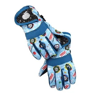 Imperméable sport garçons filles gants de ski montagne enfants mitaines hiver chaud enfants gant en plein air bébé cyclisme <span class=keywords><strong>mitaine</strong></span> chauffante - Product Image 1