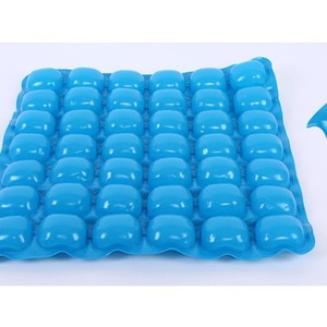 <b>Inflatable</b> <b>Seat</b> <b>Cushion</b> Square 3cm Thick Blue PVC Chair Pad For Office Car Wheelchair Use - Product Image 2