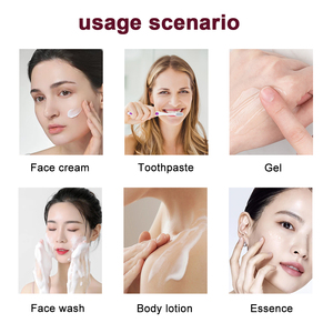 Botella <span class=keywords><strong>de</strong></span> Plástico Transparente Vacía A022C con Bomba <span class=keywords><strong>de</strong></span> Aire Libre Plateada y Tapa Transparente para Cuidado Facial, Crema <span class=keywords><strong>CC</strong></span> - Product Image 6
