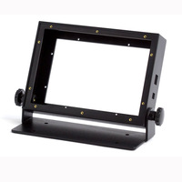 Support de sol à écran tactile personnalisé, résistant aux intempéries, kiosque vide, boîtier d'écran LCD en acier, châssis réseau