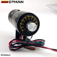 EPMAN Tachometer Universal Pengukur RPM Lampu Peringatan LED Shift Light Digital yang Dapat Disesuaikan 1000 hingga 11000 RPM Modifikasi EPGASL01