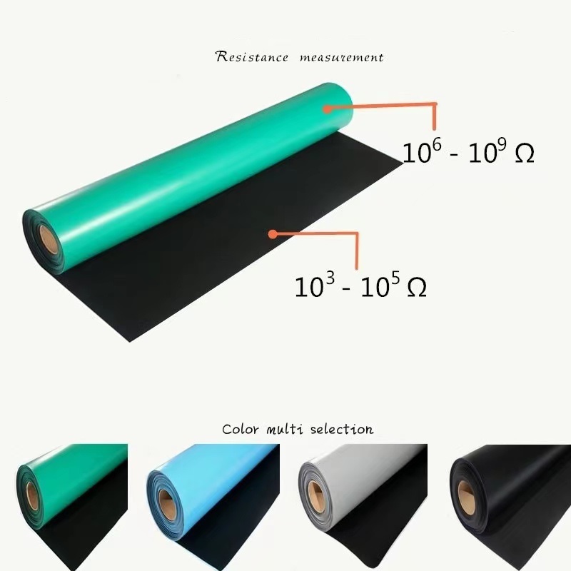 Паяльный Сантехнический рабочий силиконовый высококачественный антистатический напольный коврик Esd классического дизайна с ремешком на запястье