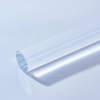 Prix usine tige à bulles acrylique transparent tiges acryliques en PMMA en fonte colorée barre en plastique solide pour rampe d'escalier décoration de la maison