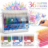 Stylos Make Mistakes Pointe moyenne 0,8 mm 36 couleurs pour effacer les erreurs lors du dessin, de l'écriture et de la planification