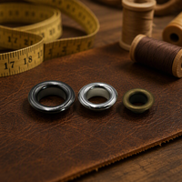 Produits de quincaillerie en gros : Œillets métalliques ronds à bord intérieur de 4,5 mm pour accessoires de sacs à main et de vêtements